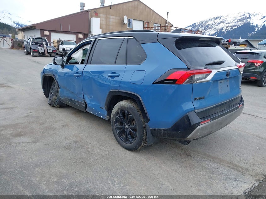 2022 Toyota Rav 4 VIN JTME6RFV6ND521722 IAAI salvage auction — LEFT SIDE, Wait Title, sold $4,700 on 2026-07-24 (photo 3)
