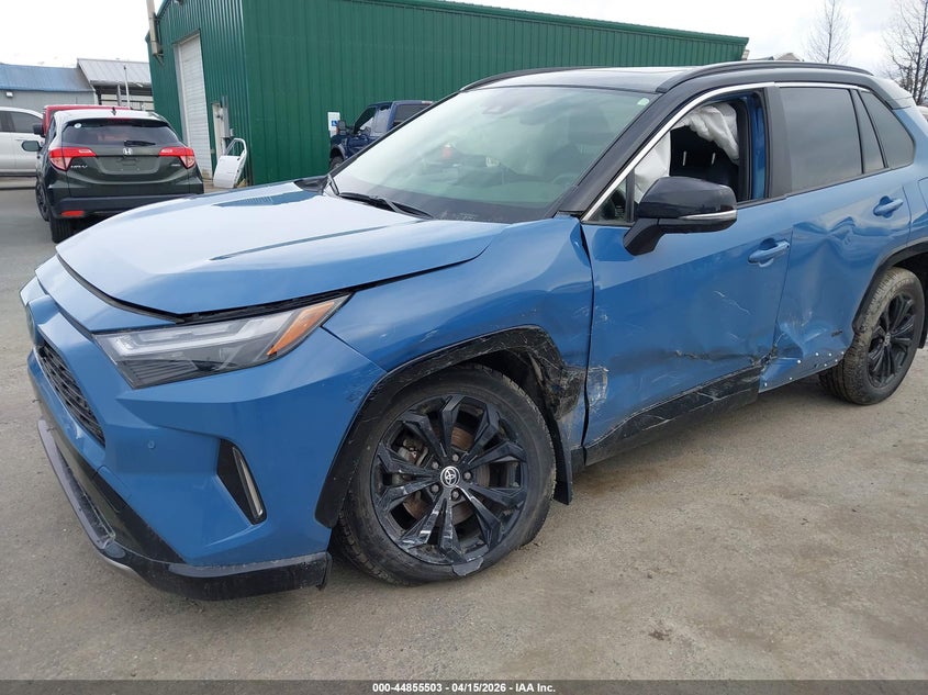 2022 Toyota Rav 4 VIN JTME6RFV6ND521722 IAAI salvage auction — LEFT SIDE, Wait Title, sold $4,700 on 2026-07-24 (photo 6)