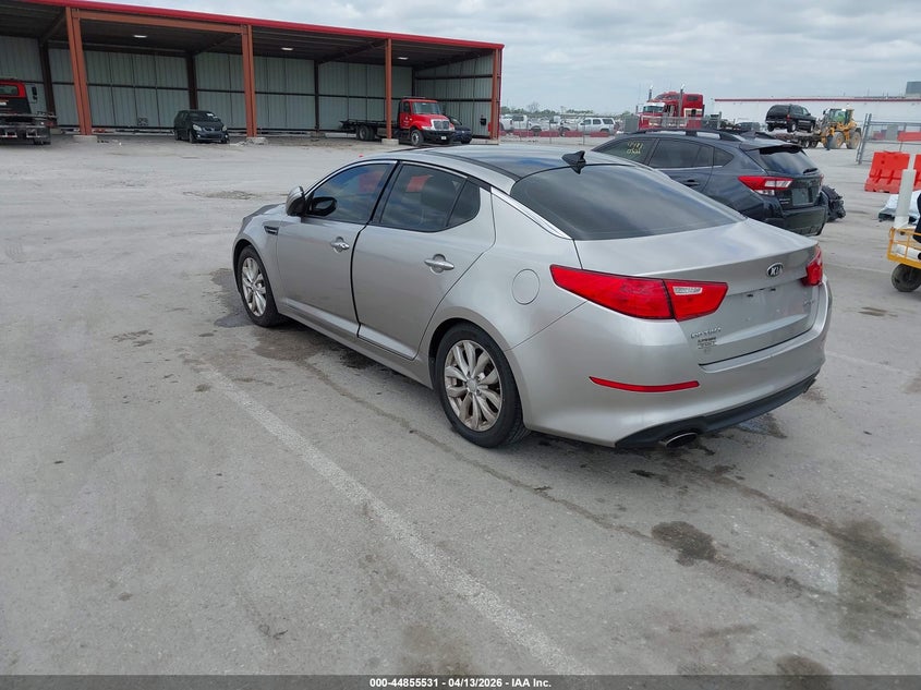 2014 Kia Optima VIN 5XXGN4A71EG312837 IAAI salvage auction — UNKNOWN, Clear (Missouri), sold $375 on 2026-07-21 (photo 3)