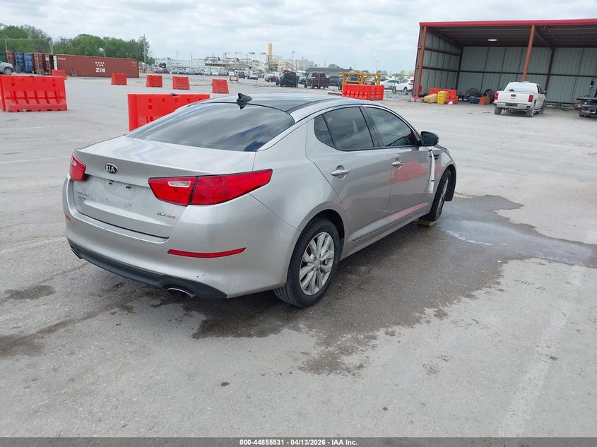 2014 Kia Optima VIN 5XXGN4A71EG312837 IAAI salvage auction — UNKNOWN, Clear (Missouri), sold $375 on 2026-07-21 (photo 4)
