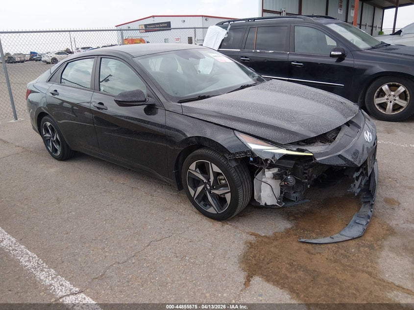 2023 Hyundai Elantra VIN KMHLS4AG9PU513126 IAAI salvage auction — FRONT END, Wait Title, sold $4,100 on 2026-07-22 (photo 1)