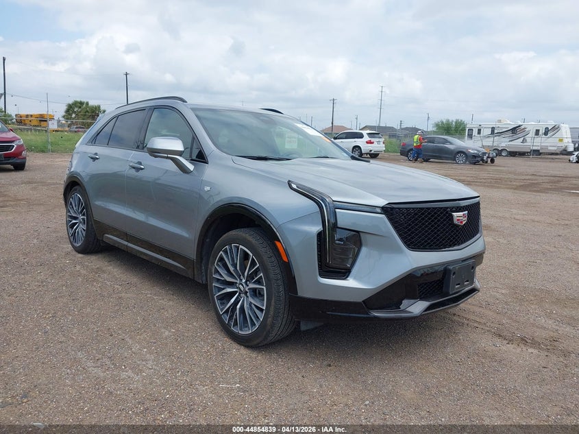 2025 Cadillac Xt4 VIN 1GYFZER42SF111016 IAAI salvage auction — REAR END, Original (Texas), sold $13,700 on 2026-07-14 (photo 1)
