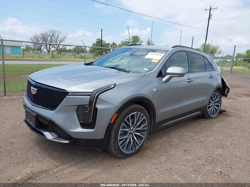 2025 Cadillac Xt4 VIN 1GYFZER42SF111016 IAAI salvage auction — REAR END, Original (Texas), sold $13,700 on 2026-07-14 (photo 2)