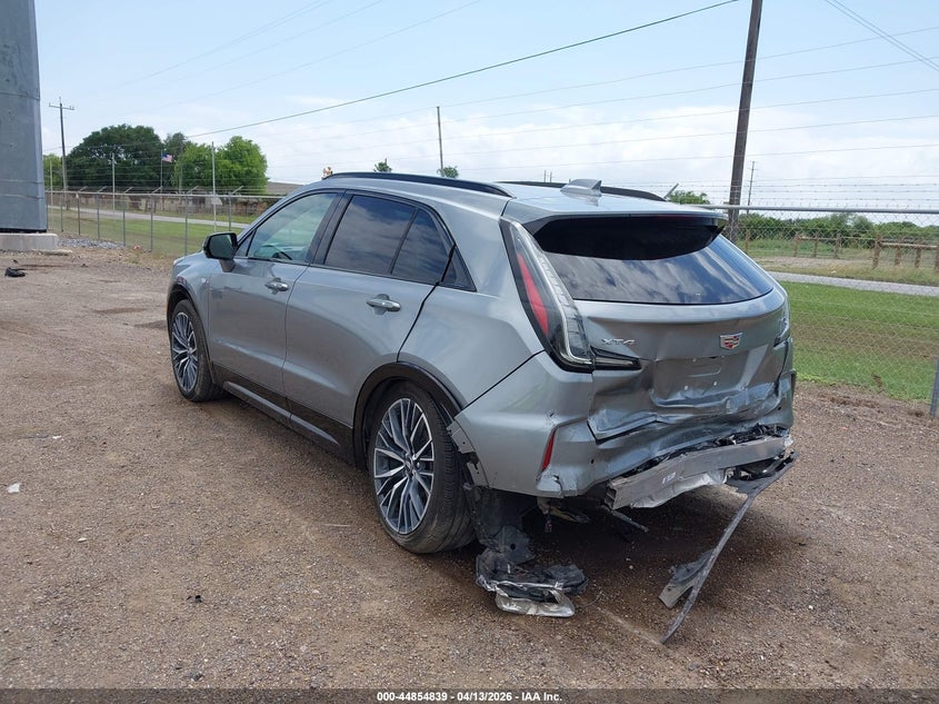 2025 Cadillac Xt4 VIN 1GYFZER42SF111016 IAAI salvage auction — REAR END, Original (Texas), sold $13,700 on 2026-07-14 (photo 3)