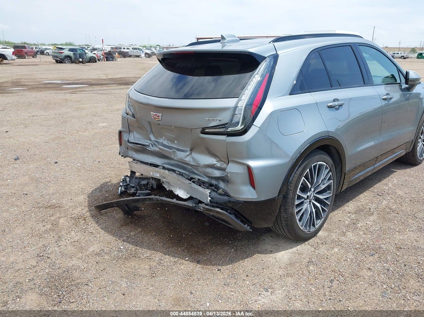 2025 Cadillac Xt4 VIN 1GYFZER42SF111016 IAAI salvage auction — REAR END, Original (Texas), sold $13,700 on 2026-07-14 (photo 6)