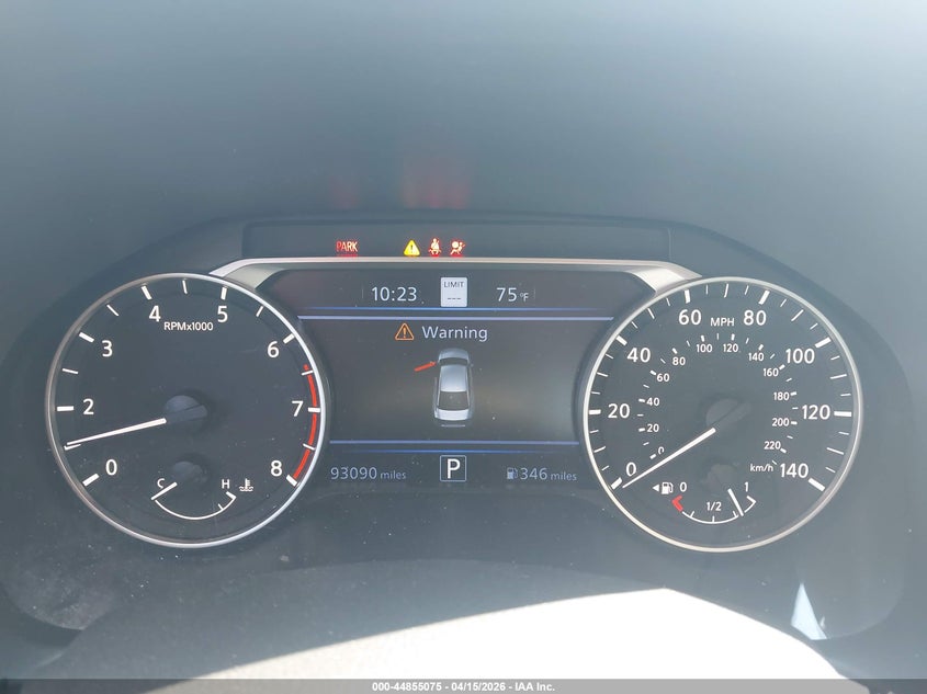 2019 Nissan Altima VIN 1N4BL4EV9KC226931 IAAI salvage auction — FRONT END, Salvage Title, sold $3,000 on 2026-07-19 (photo 7)