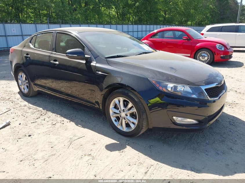 2012 Kia Optima VIN 5XXGN4A76CG035762 IAAI salvage auction — LEFT SIDE, Wait Title, sold $625 on 2026-07-23 (photo 1)