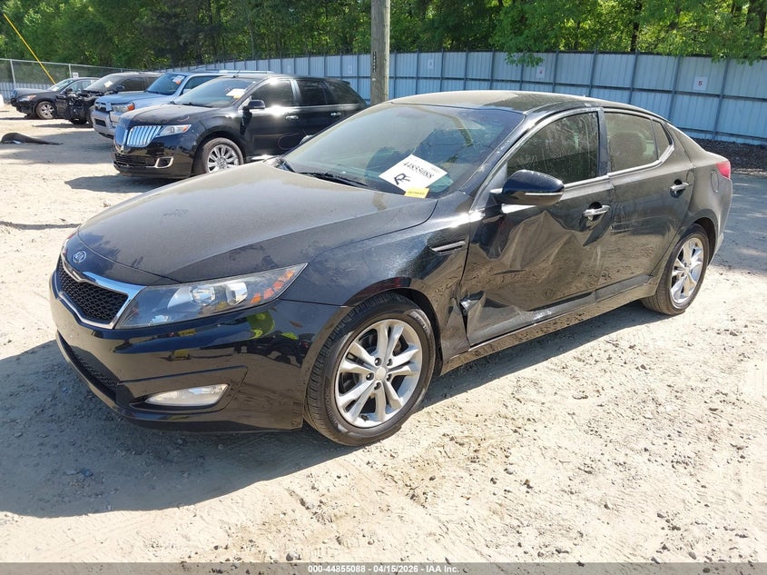 2012 Kia Optima VIN 5XXGN4A76CG035762 IAAI salvage auction — LEFT SIDE, Wait Title, sold $625 on 2026-07-23 (photo 2)