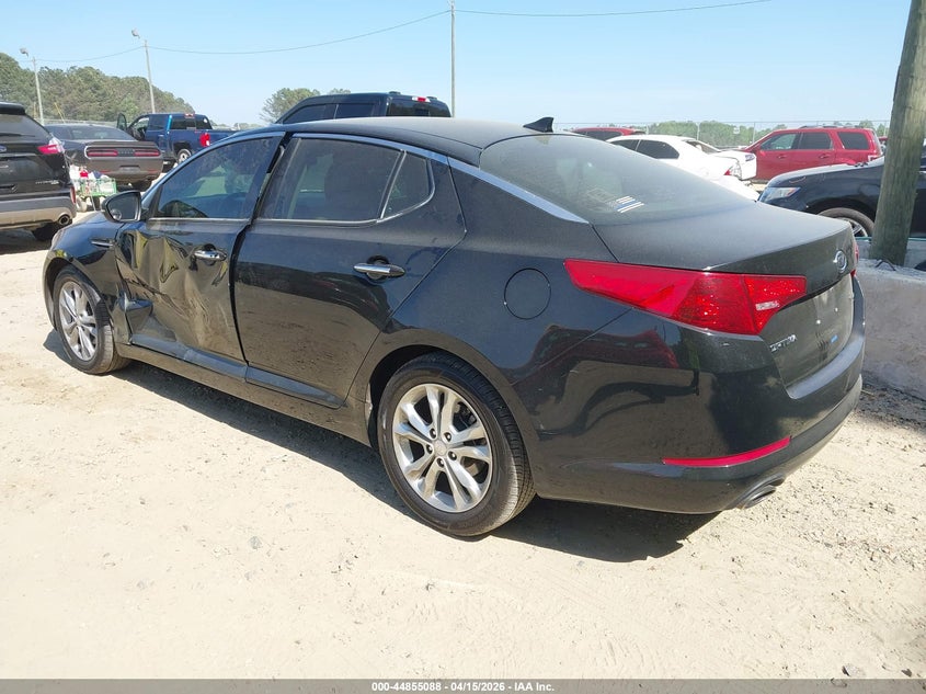 2012 Kia Optima VIN 5XXGN4A76CG035762 IAAI salvage auction — LEFT SIDE, Wait Title, sold $625 on 2026-07-23 (photo 3)