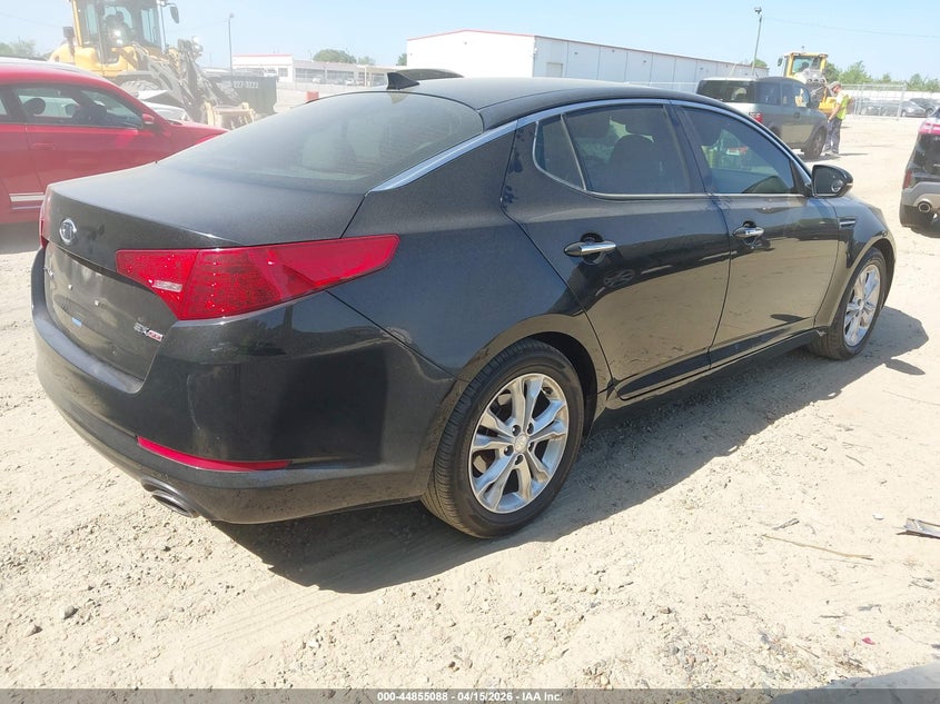 2012 Kia Optima VIN 5XXGN4A76CG035762 IAAI salvage auction — LEFT SIDE, Wait Title, sold $625 on 2026-07-23 (photo 4)