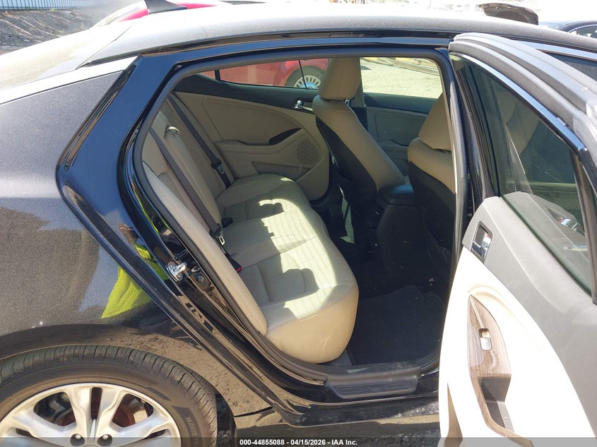 2012 Kia Optima VIN 5XXGN4A76CG035762 IAAI salvage auction — LEFT SIDE, Wait Title, sold $625 on 2026-07-23 (photo 8)