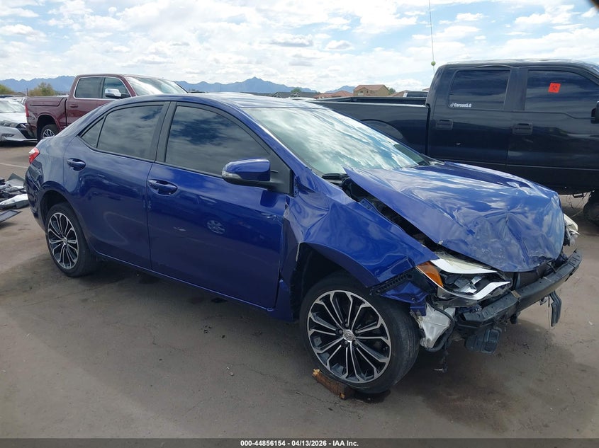 2015 Toyota Corolla VIN 5YFBURHE7FP268656 IAAI salvage auction — RIGHT FRONT, Wait Title, sold $2,225 on 2026-07-07 (photo 1)