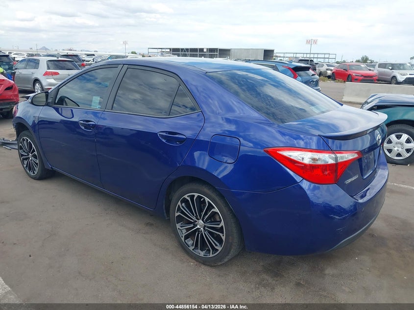 2015 Toyota Corolla VIN 5YFBURHE7FP268656 IAAI salvage auction — RIGHT FRONT, Wait Title, sold $2,225 on 2026-07-07 (photo 3)