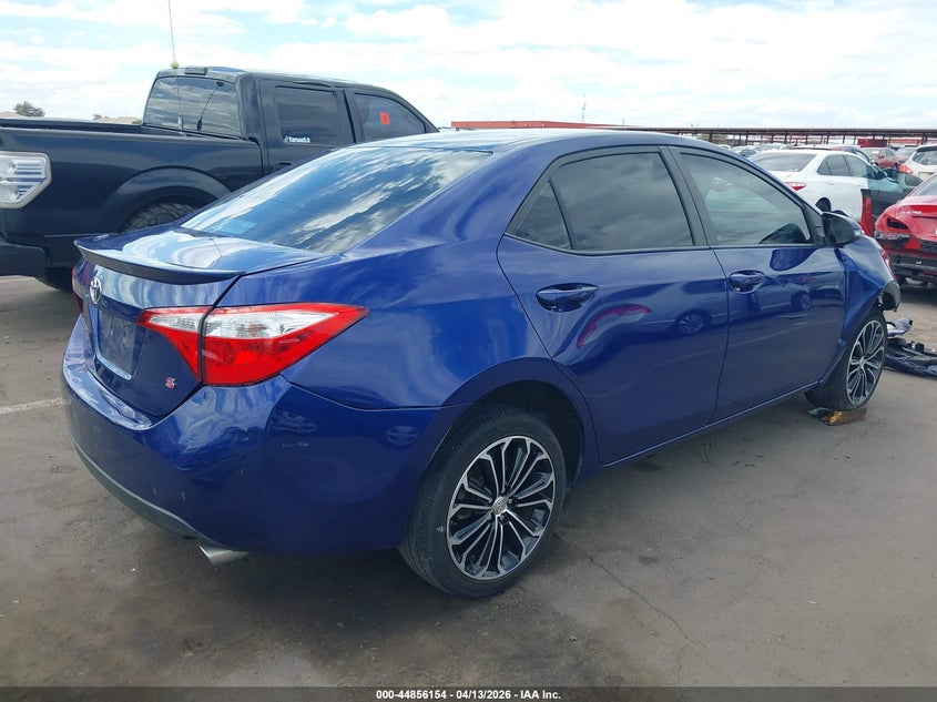 2015 Toyota Corolla VIN 5YFBURHE7FP268656 IAAI salvage auction — RIGHT FRONT, Wait Title, sold $2,225 on 2026-07-07 (photo 4)