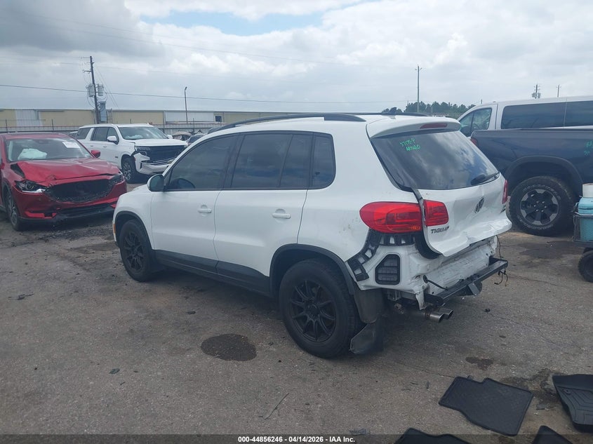 2017 Volkswagen Tiguan VIN WVGBV7AXXHK008956 IAAI salvage auction — REAR END, Original (Texas), sold $2,400 on 2026-07-09 (photo 3)