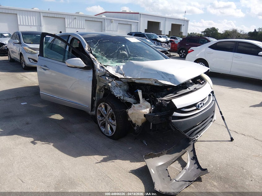 2014 Hyundai Elantra VIN KMHD35LH5EU173368 IAAI salvage auction — FRONT END, Wait Title, sold $350 on 2026-07-22 (photo 1)