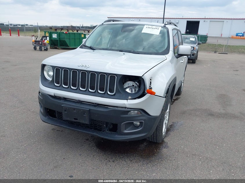 2015 Jeep Renegade VIN ZACCJBBT0FPB76094 IAAI salvage auction — FRONT END, Prior Salvage (Minnesota), sold $1,700 on 2026-07-29 (photo 6)