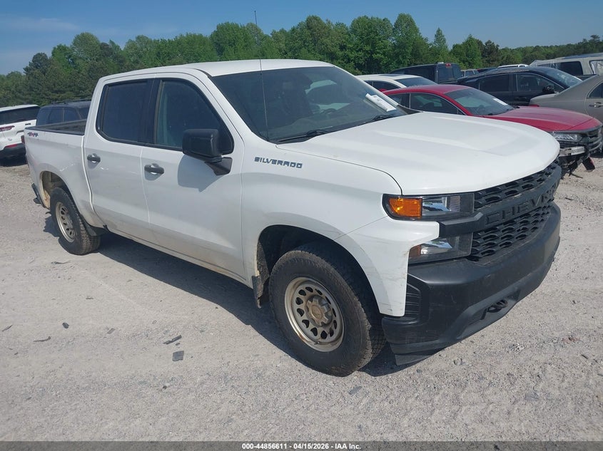 2020 Chevrolet Silverado 1500 VIN 1GCUYAEF2LZ159924 IAAI salvage auction — NORMAL WEAR, Clear (North Carolina), sold $8,650 on 2026-07-29 (photo 1)