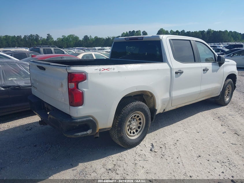 2020 Chevrolet Silverado 1500 VIN 1GCUYAEF2LZ159924 IAAI salvage auction — NORMAL WEAR, Clear (North Carolina), sold $8,650 on 2026-07-29 (photo 4)