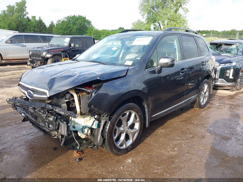 2015 Subaru Forester VIN JF2SJAUC4FH468499 IAAI salvage auction — FRONT END, Clear (Oklahoma), sold $75 on 2026-07-29 (photo 2)