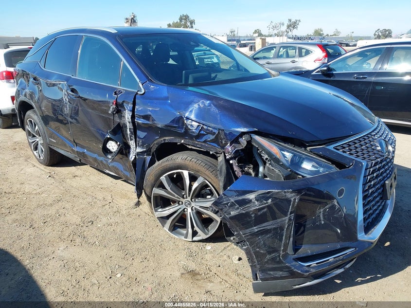 2020 Lexus Rx VIN 2T2HGMDA9LC051852 — IAAI salvage auction photo