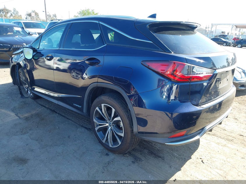 2020 Lexus Rx VIN 2T2HGMDA9LC051852 IAAI salvage auction — RIGHT SIDE, Wait Title, sold $11,050 on 2026-07-29 (photo 3)
