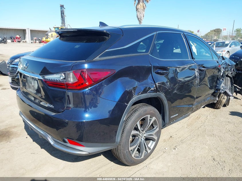 2020 Lexus Rx VIN 2T2HGMDA9LC051852 IAAI salvage auction — RIGHT SIDE, Wait Title, sold $11,050 on 2026-07-29 (photo 4)