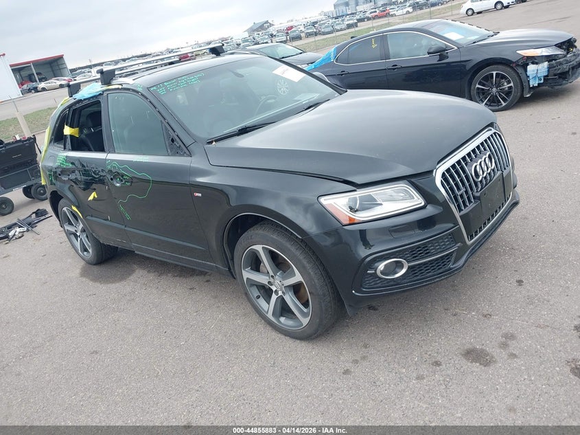 2016 Audi Q5 VIN WA1D7AFP9GA123270 IAAI salvage auction — RIGHT SIDE, Wait Title, sold $2,250 on 2026-07-20 (photo 1)