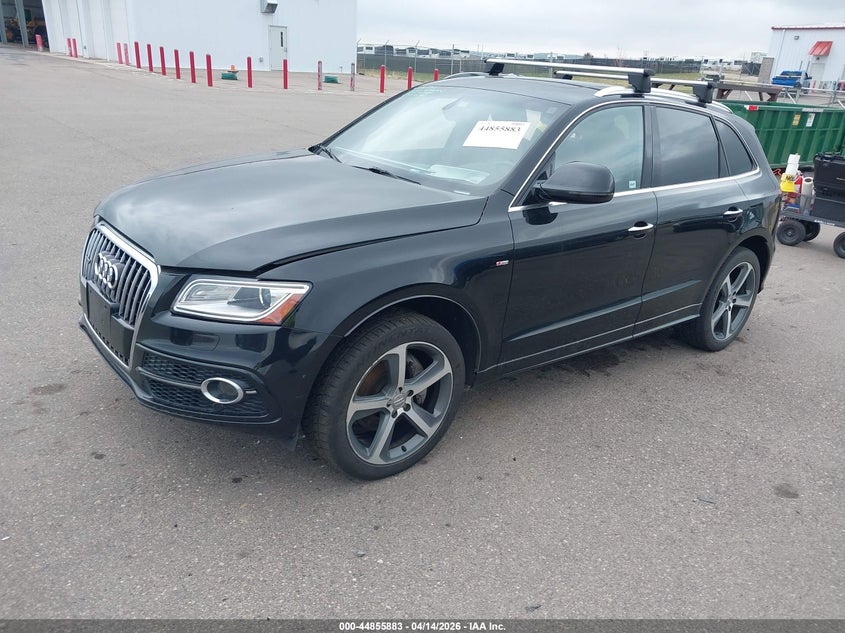 2016 Audi Q5 VIN WA1D7AFP9GA123270 IAAI salvage auction — RIGHT SIDE, Wait Title, sold $2,250 on 2026-07-20 (photo 2)