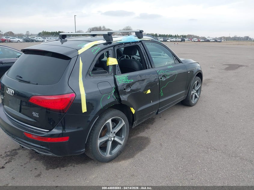 2016 Audi Q5 VIN WA1D7AFP9GA123270 IAAI salvage auction — RIGHT SIDE, Wait Title, sold $2,250 on 2026-07-20 (photo 4)