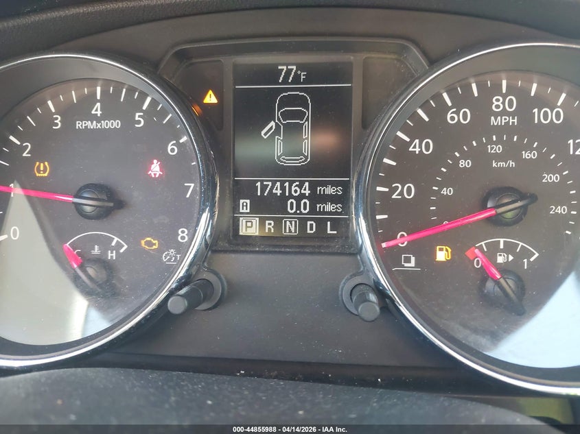 2013 Nissan Rogue VIN JN8AS5MV2DW663806 IAAI salvage auction — NORMAL WEAR, Wait Title, sold $450 on 2026-07-28 (photo 7)