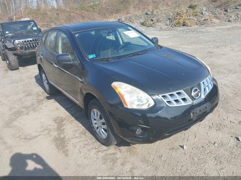 2013 Nissan Rogue VIN JN8AS5MV2DW663806 IAAI salvage auction — NORMAL WEAR, Wait Title, sold $450 on 2026-07-28 (photo 1)