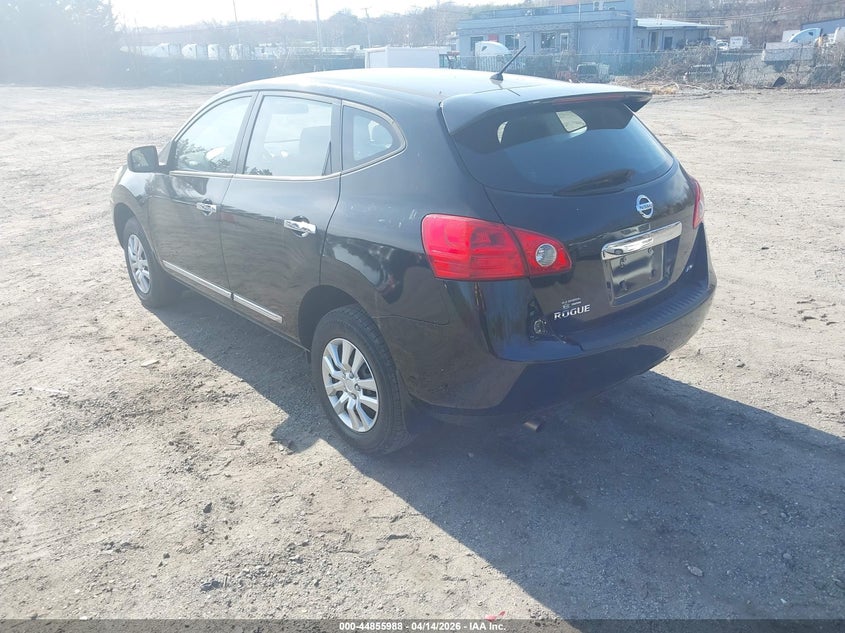 2013 Nissan Rogue VIN JN8AS5MV2DW663806 IAAI salvage auction — NORMAL WEAR, Wait Title, sold $450 on 2026-07-28 (photo 3)