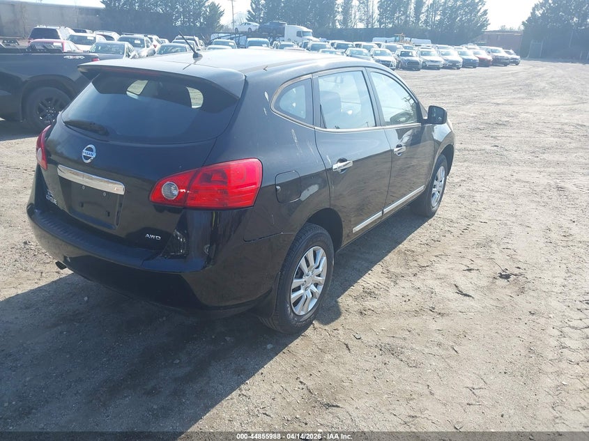 2013 Nissan Rogue VIN JN8AS5MV2DW663806 IAAI salvage auction — NORMAL WEAR, Wait Title, sold $450 on 2026-07-28 (photo 4)