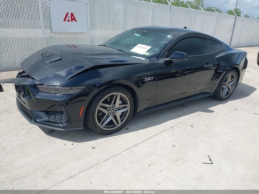 2025 Ford Mustang VIN 1FA6P8CF8S5407404 IAAI salvage auction — FRONT END, Wait Title, sold $18,900 on 2026-07-31 (photo 2)