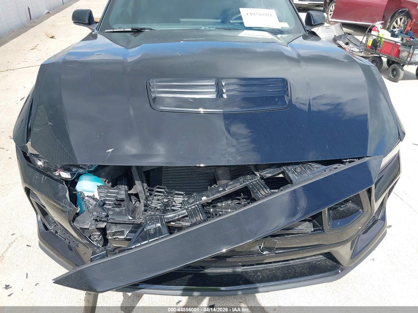 2025 Ford Mustang VIN 1FA6P8CF8S5407404 IAAI salvage auction — FRONT END, Wait Title, sold $16,100 on 2026-07-30 (photo 6)