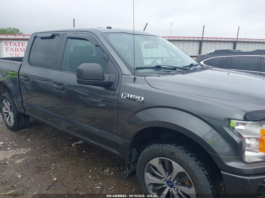 2019 Ford F-150 VIN 1FTEW1E49KFC38645 IAAI salvage auction — HAIL, Wait Title, sold $7,100 on 2026-07-30 (photo 6)