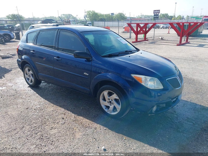 2006 Pontiac Vibe VIN 5Y2SL65856Z419466 IAAI salvage auction — FRONT END, Clear (Kansas), sold $375 on 2026-07-17 (photo 1)