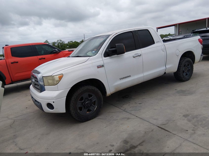 2007 Toyota Tundra VIN 5TFRV58197X004424 IAAI salvage auction — RIGHT SIDE, Salvage (Texas), sold $2,850 on 2026-07-17 (photo 2)