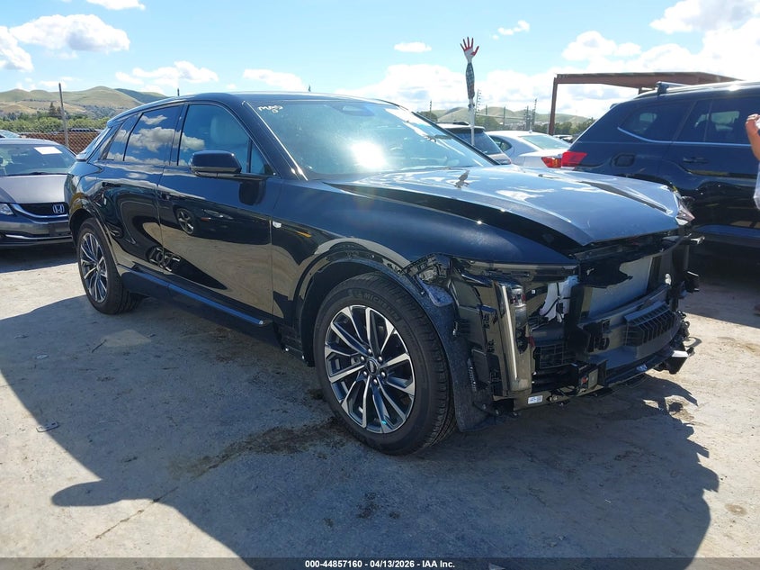 2026 Cadillac Lyriq VIN 1GYKPURK5TZ301969 IAAI salvage auction — FRONT END, Salvage Title, sold $17,000 on 2026-07-16 (photo 1)