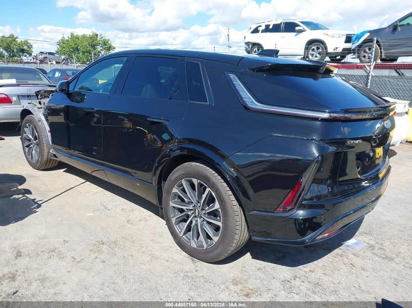 2026 Cadillac Lyriq VIN 1GYKPURK5TZ301969 IAAI salvage auction — FRONT END, Salvage Title, sold $17,000 on 2026-07-16 (photo 3)