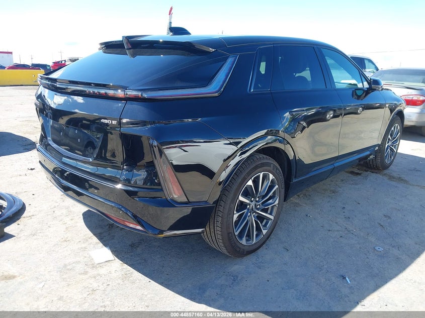 2026 Cadillac Lyriq VIN 1GYKPURK5TZ301969 IAAI salvage auction — FRONT END, Salvage Title, sold $17,000 on 2026-07-16 (photo 4)