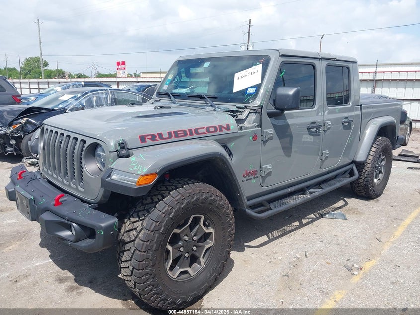 2022 Jeep Gladiator VIN 1C6JJTBG6NL171135 IAAI salvage auction — LEFT FRONT, Original (Texas), sold $19,200 on 2026-07-09 (photo 2)