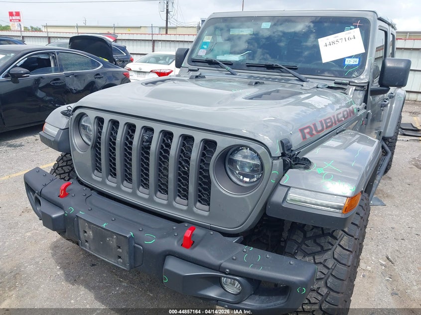 2022 Jeep Gladiator VIN 1C6JJTBG6NL171135 IAAI salvage auction — LEFT FRONT, Original (Texas), sold $19,200 on 2026-07-09 (photo 6)