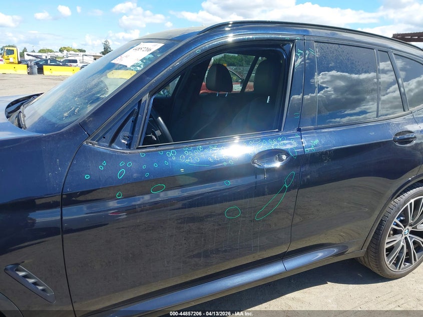 2022 BMW X3 VIN 5UX53DP03N9K11947 IAAI salvage auction — SIDE, Wait Title, sold $19,800 on 2026-07-10 (photo 6)