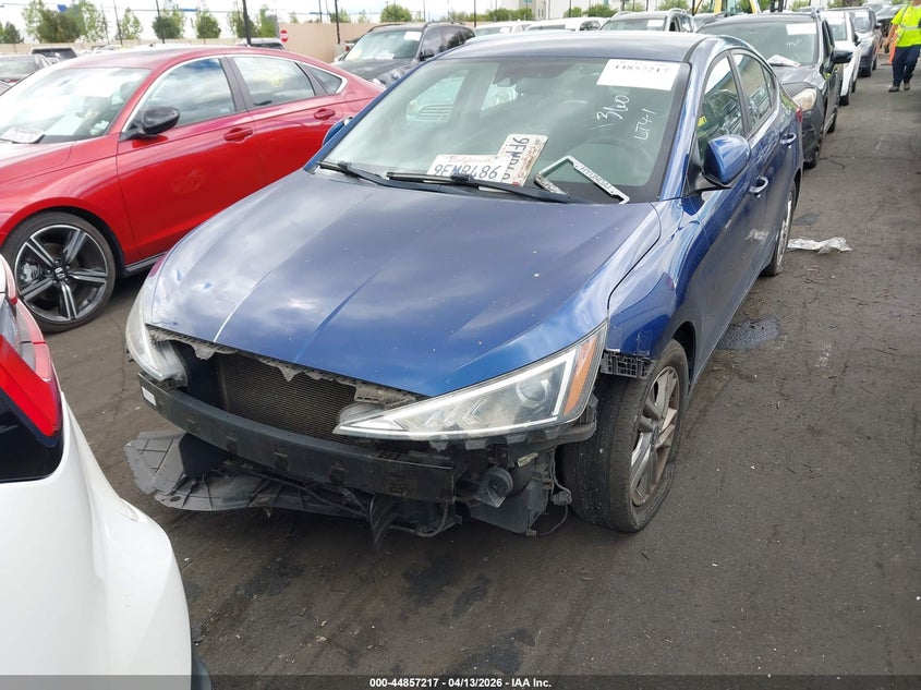 2020 Hyundai Elantra VIN 5NPD84LF1LH507322 IAAI salvage auction — FRONT END, Salvage Title, sold $2,275 on 2026-07-10 (photo 6)
