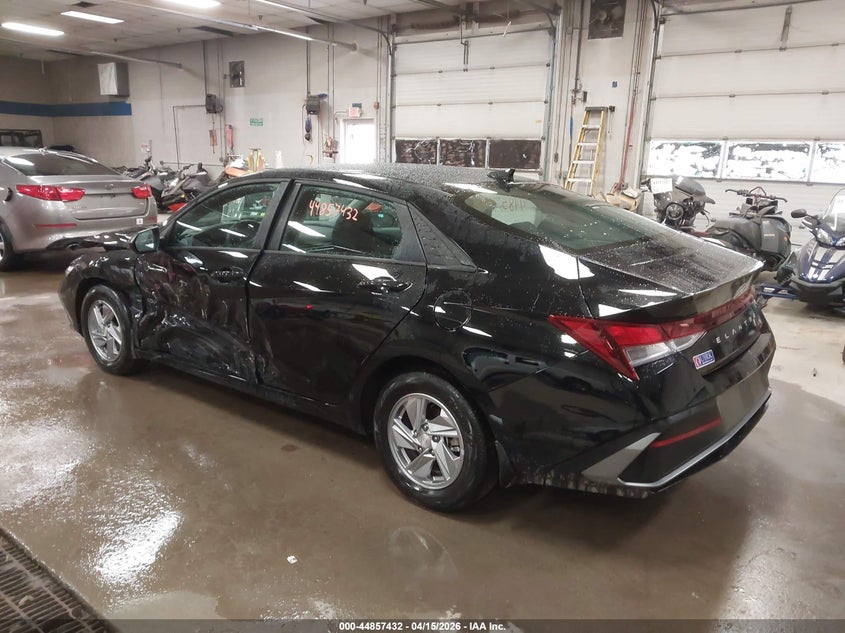 2025 Hyundai Elantra VIN KMHLL4DG4SU087640 IAAI salvage auction — LEFT SIDE, Salvage (Maine), sold $5,050 on 2026-07-20 (photo 3)