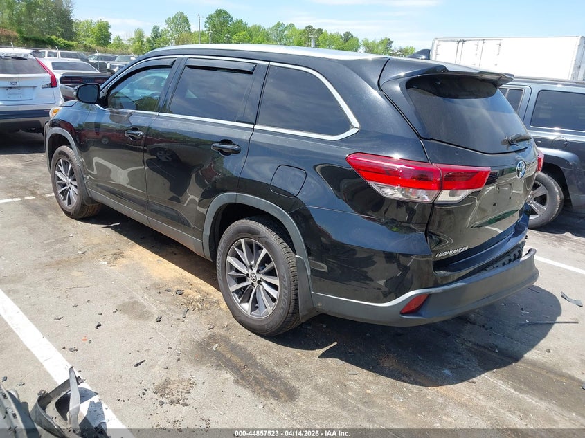 2019 Toyota Highlander VIN 5TDJZRFH2KS706706 IAAI salvage auction — RIGHT SIDE, Wait Title, sold $7,900 on 2026-07-30 (photo 3)
