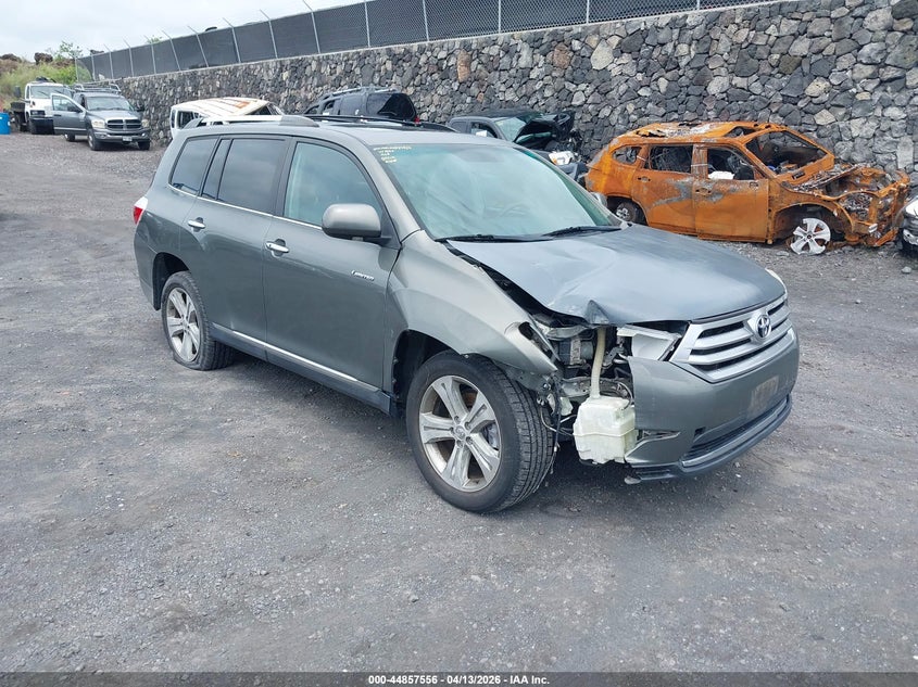 2012 Toyota Highlander VIN 5TDDK3EH9CS097227 IAAI salvage auction — FRONT END, Clear (Hawaii), sold $900 on 2026-07-28 (photo 6)