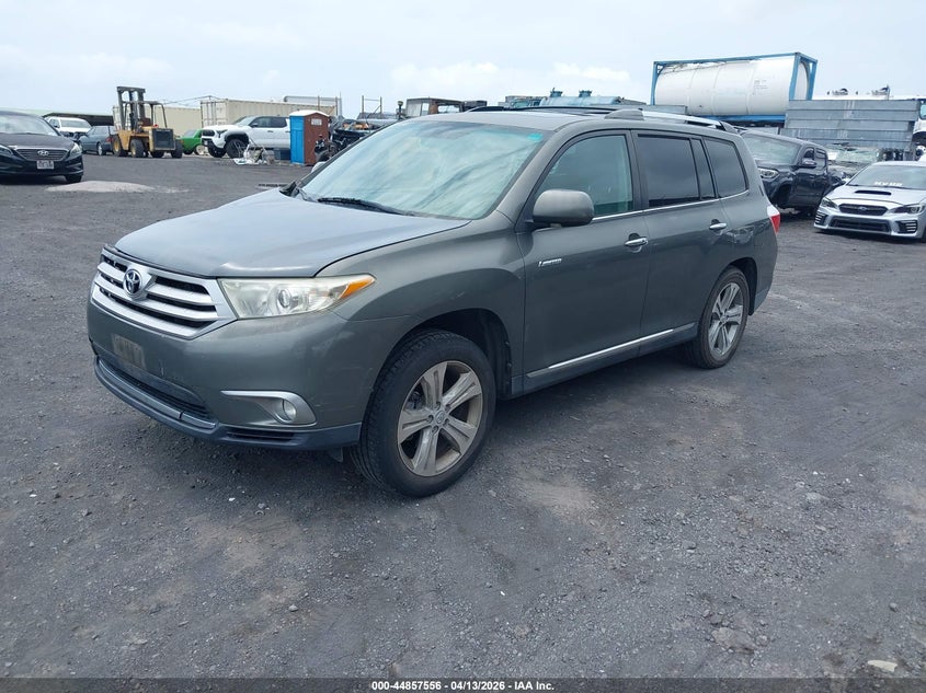 2012 Toyota Highlander VIN 5TDDK3EH9CS097227 IAAI salvage auction — FRONT END, Clear (Hawaii), sold $900 on 2026-07-28 (photo 2)